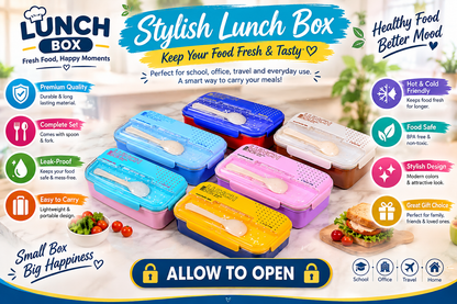 LUNCH BOX Premium Food Storage Box 🍱✨