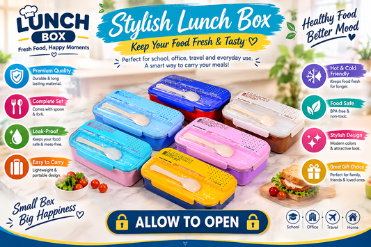 LUNCH BOX Premium Food Storage Box 🍱✨