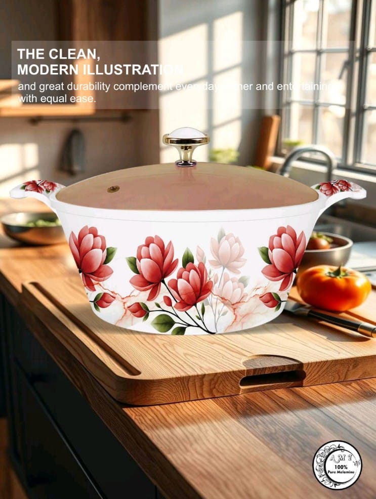 ✨ MIZAAJ Premium Melamine Dinner Set – Elegant & Stylish Tableware 🍽️💎