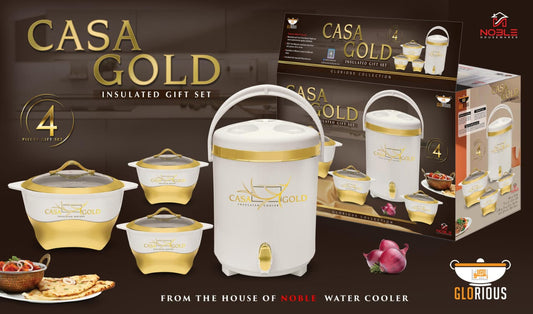 &nbsp;NEW ARRIVAL – CASA GOLD INSULATED GIFT SET (4 PCS) 🌟