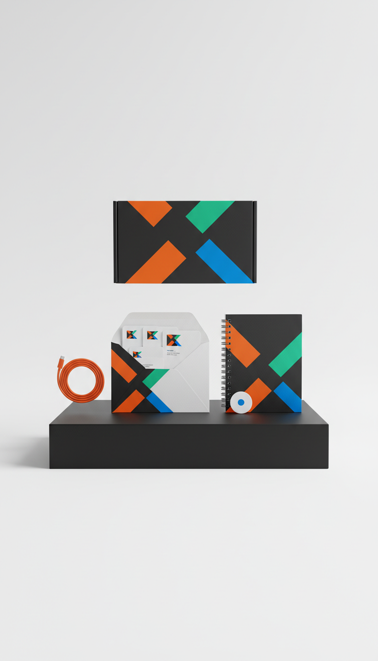 Printed Branded Onboarding Kit Materials