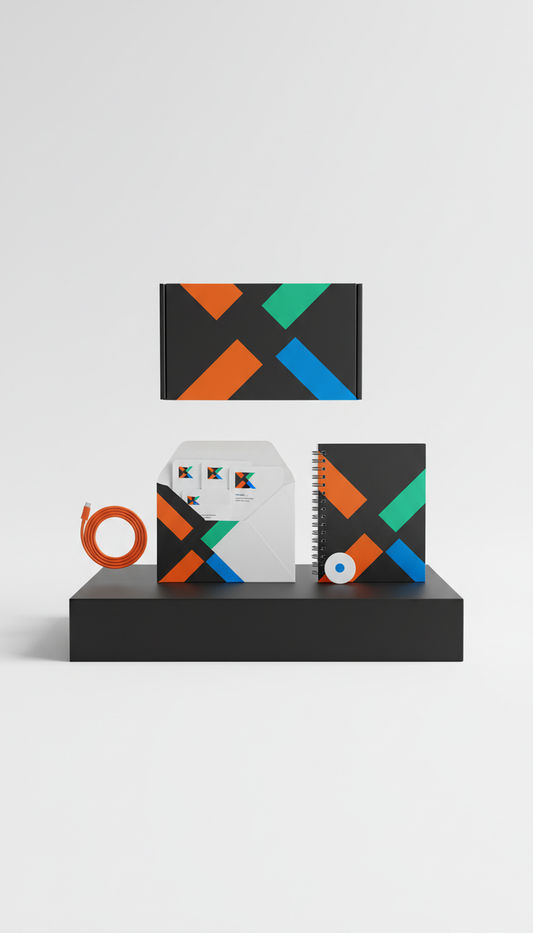 Printed Branded Onboarding Kit Materials